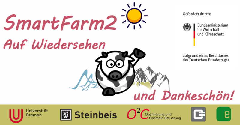 Das Forschungsprojekt SmartFarm2 endete zum 31. August 2024